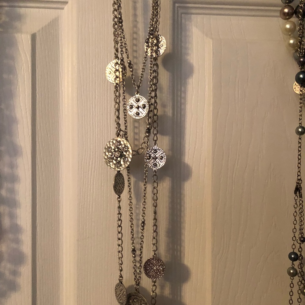 Final*Premier Designs Multi Layer Coin Necklace